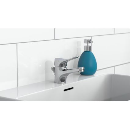 Eisl NI075VECR - Misturadora para lavatório + válvula de escoamento com transbordo VERONA cromo brilhante