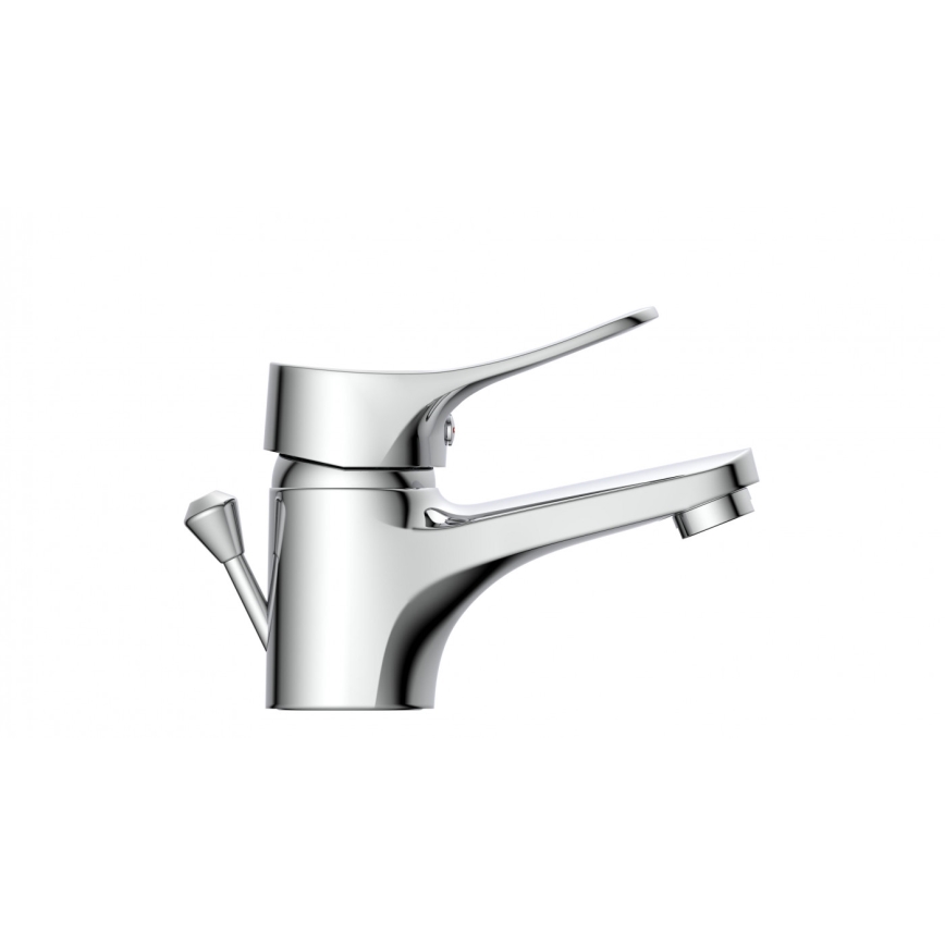 Eisl NI075VECR - Misturadora para lavatório + válvula de escoamento com transbordo VERONA cromo brilhante