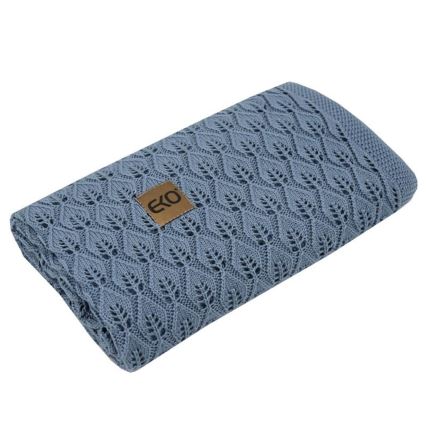EKO - Manta de bambu ROSE 80x100 cm azul