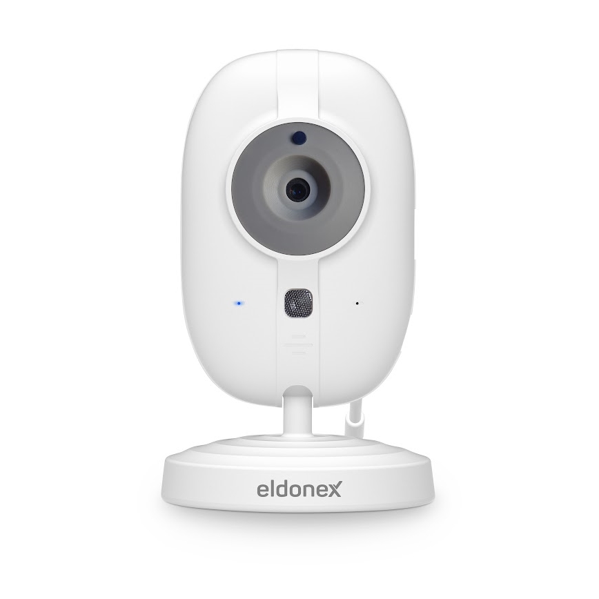 ELDONEX EBM-1010-WH - Babá eletrônica infantil com monitor 5V/2000 mAh