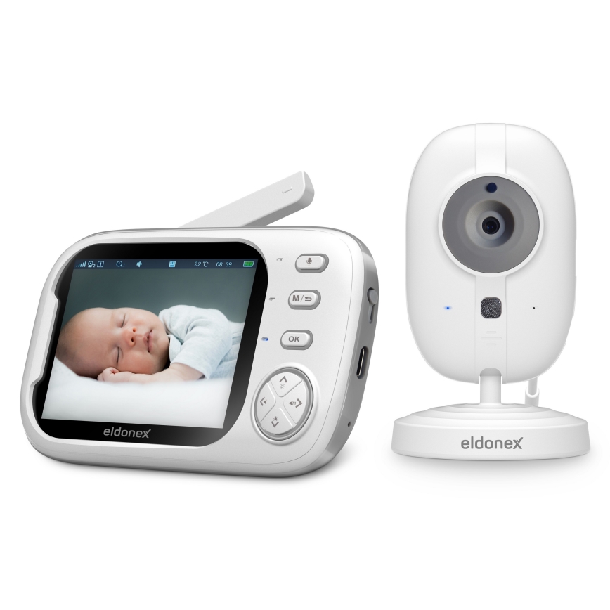 ELDONEX EBM-1010-WH - Monitor para bebé 5V