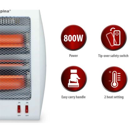 Elemento de aquecimento 400/800W/230V