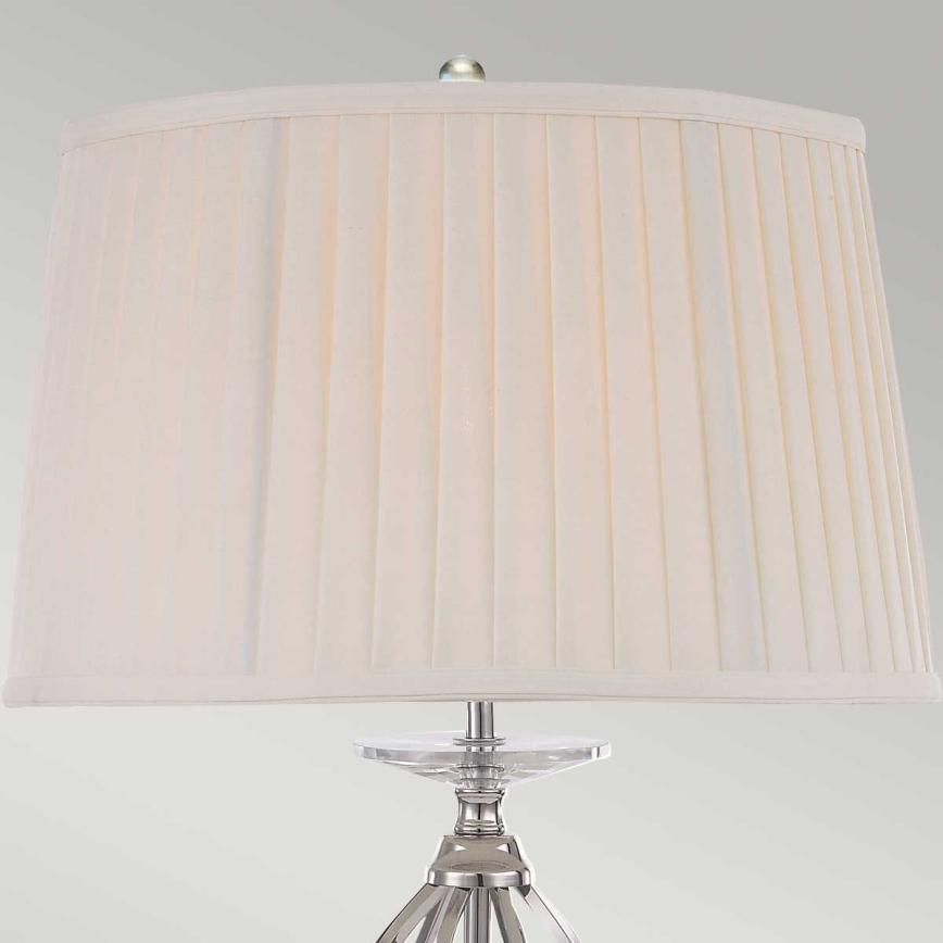 Elstead - Candeeiro de mesa AEGEAN 1xE27/60W/230V cromado brilhante