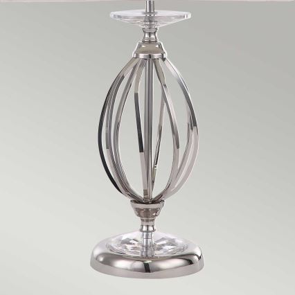 Elstead - Candeeiro de mesa AEGEAN 1xE27/60W/230V cromado brilhante