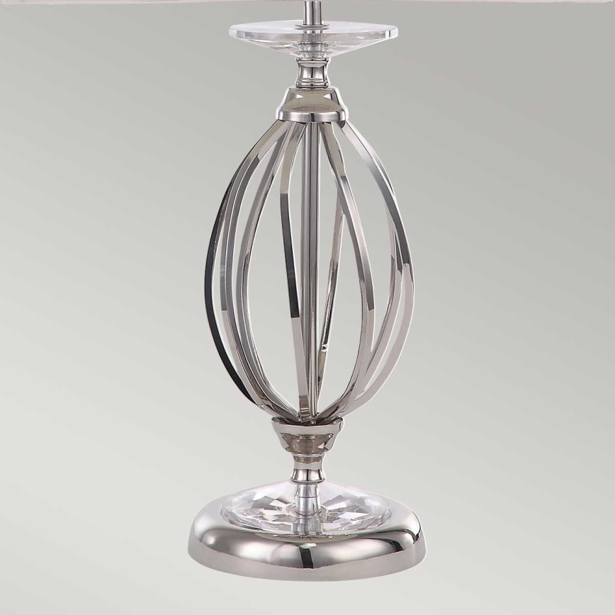 Elstead - Candeeiro de mesa AEGEAN 1xE27/60W/230V cromado brilhante