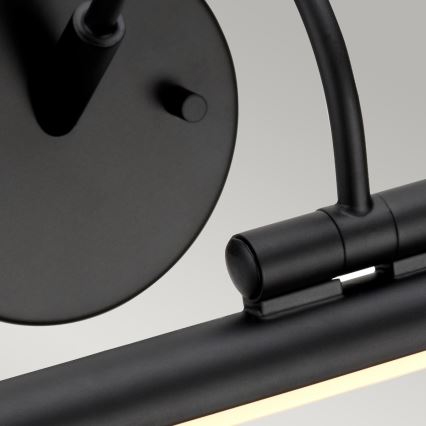 Elstead ALTON-PL-L-BLK - Iluminação de quadro LED ALTON LED/10W/230V preta