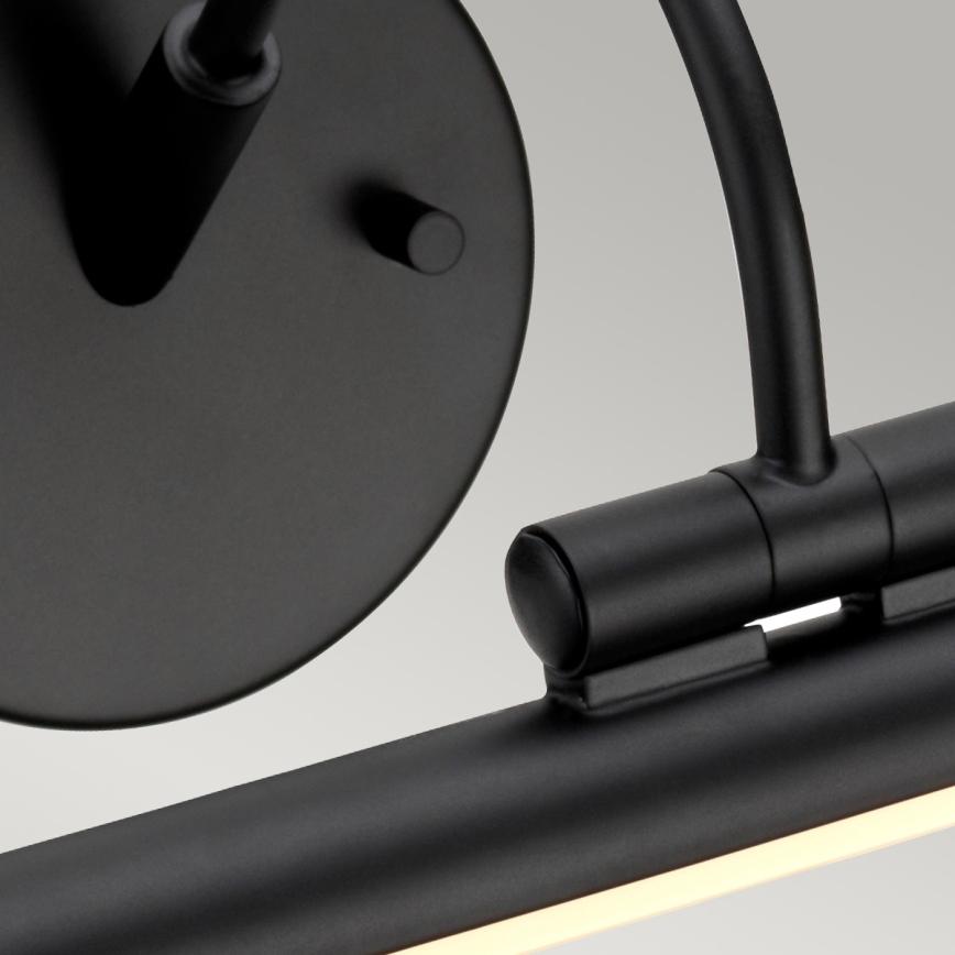 Elstead ALTON-PL-L-BLK - Iluminação de quadro LED ALTON LED/10W/230V preta