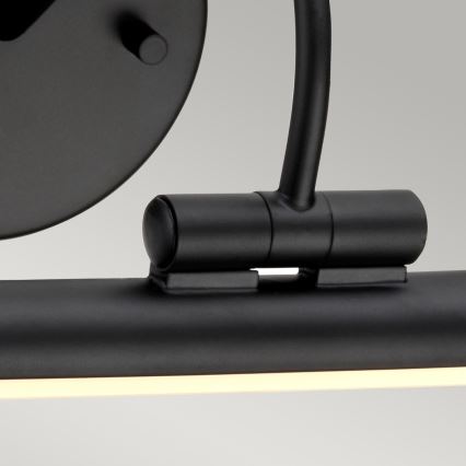 Elstead ALTON-PL-L-BLK - Iluminação de quadro LED ALTON LED/10W/230V preta