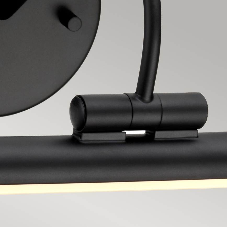 Elstead ALTON-PL-L-BLK - Iluminação de quadro LED ALTON LED/10W/230V preta