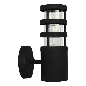 Elstead - Aplique de parede exterior HORNBAEK 1xE27/60W/230V IP44 preto