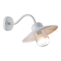 Elstead - Aplique de parede exterior KLAMPENBORG 1xE27/60W/230V IP44 branco