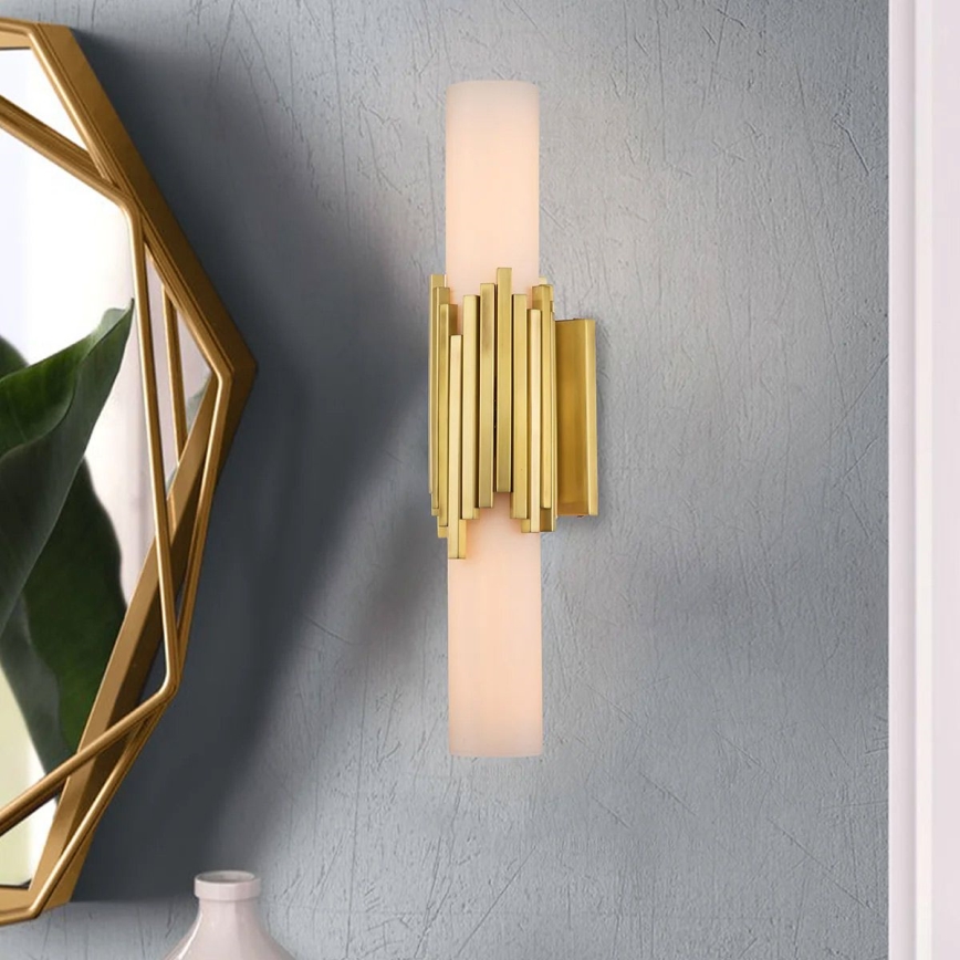 Elstead - Aplique LED de parede para casa de banho MARVELE 2xG9/4W/230V IP44