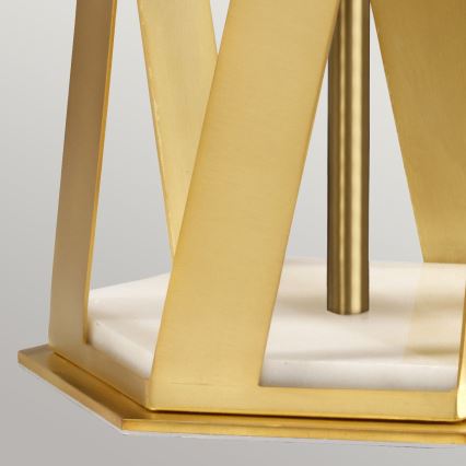 Elstead - Candeeiro de mesa APOLLO 1xE27/60W/230V dourado/azul
