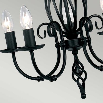 Elstead - Candeeiro suspenso ARTISAN 5xE14/60W/230V