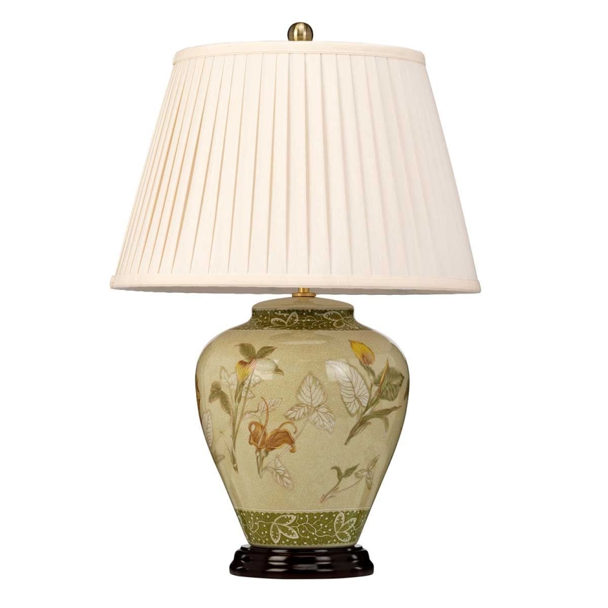 Elstead - Candeeiro de mesa ARUM LILY 1xE27/60W/230V