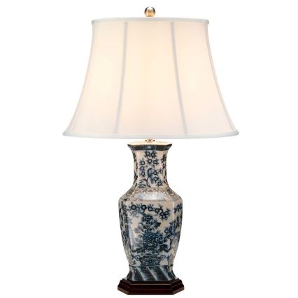 Elstead - Candeeiro de mesa AZUL HEX 1xE27/60W/230V