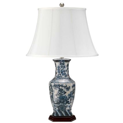 Elstead - Candeeiro de mesa AZUL HEX 1xE27/60W/230V