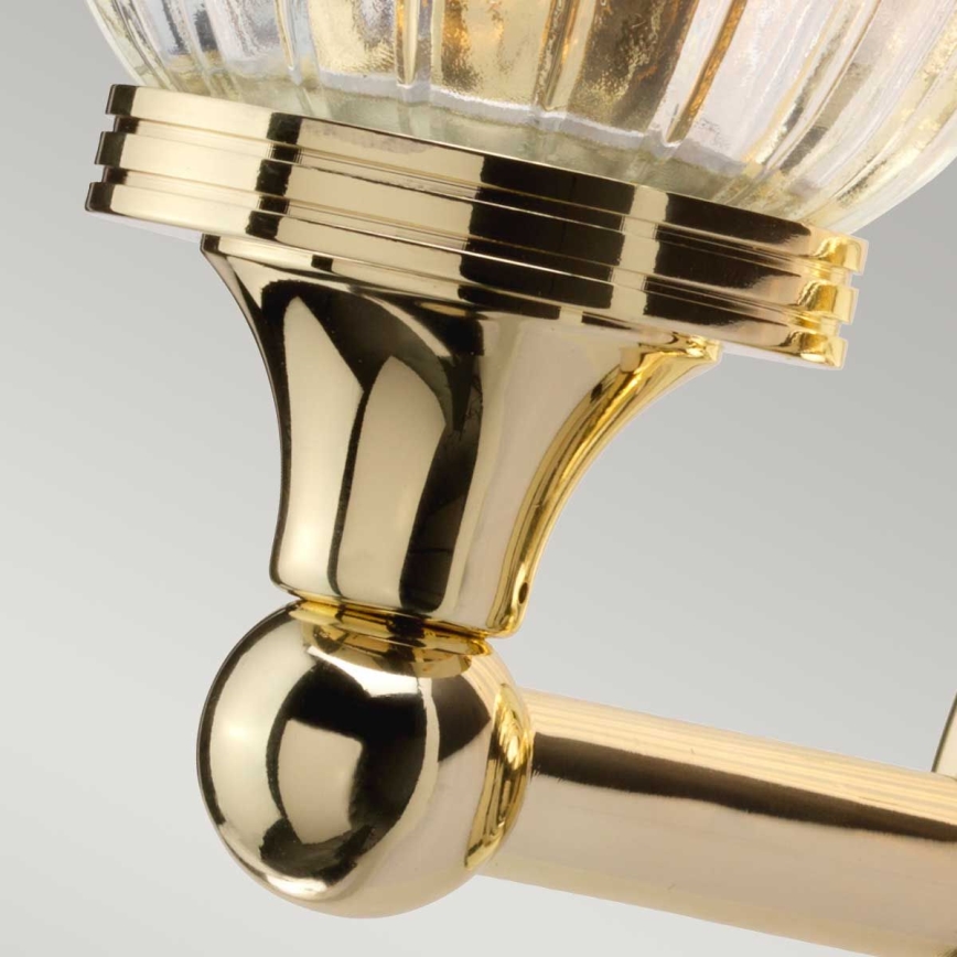 Elstead - Aplique de parede LED para casa de banho AUSTEN 1xG9/3W/230V IP44 dourado