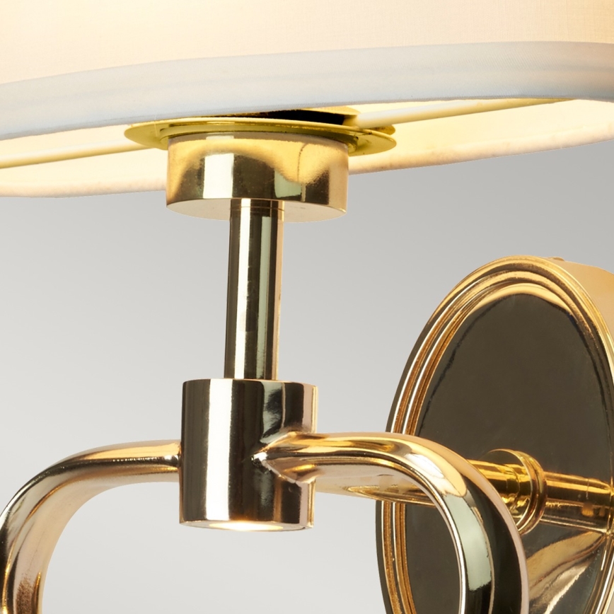 Elstead BATH-FALMOUTH-FG - Iluminação de parede de casa de banho LED FALMOUTH 1xG9/3W/230V + LED/1W IP44