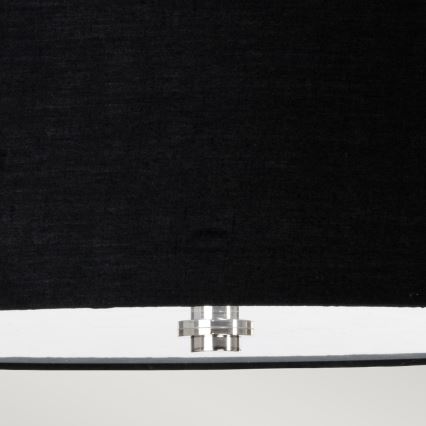 Elstead - Candelabro suspenso para casa de banho LED FALMOUTH 1xG9/3W/230V IP44 preto/cromado brilhante