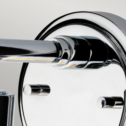 Elstead BATH-MORVAH1-PC - Iluminação de parede de casa de banho MORVAH 1xE27/60W/230V IP44 cromado brilhante
