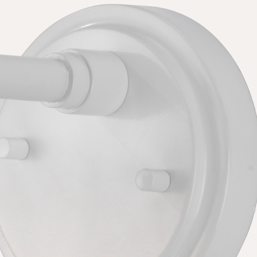 Elstead BATH-MORVAH1-W - Iluminação de parede de casa de banho MORVAH 1xE27/60W/230V IP44 branca