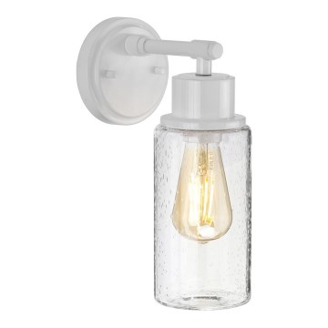 Elstead BATH-MORVAH1-W - Iluminação de parede de casa de banho MORVAH 1xE27/60W/230V IP44 branca