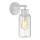 Elstead BATH-MORVAH1-W - Iluminação de parede de casa de banho MORVAH 1xE27/60W/230V IP44 branca