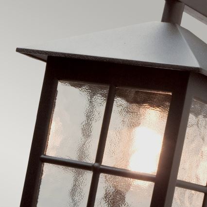 Elstead BL19-BLACK - Iluminação de parede exterior WINCHESTER 1xE27/100W/230V IP43