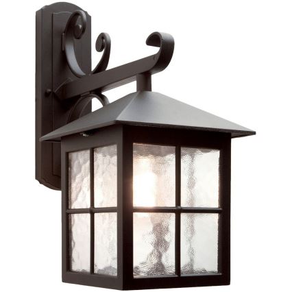 Elstead BL19-BLACK - Iluminação de parede exterior WINCHESTER 1xE27/100W/230V IP43