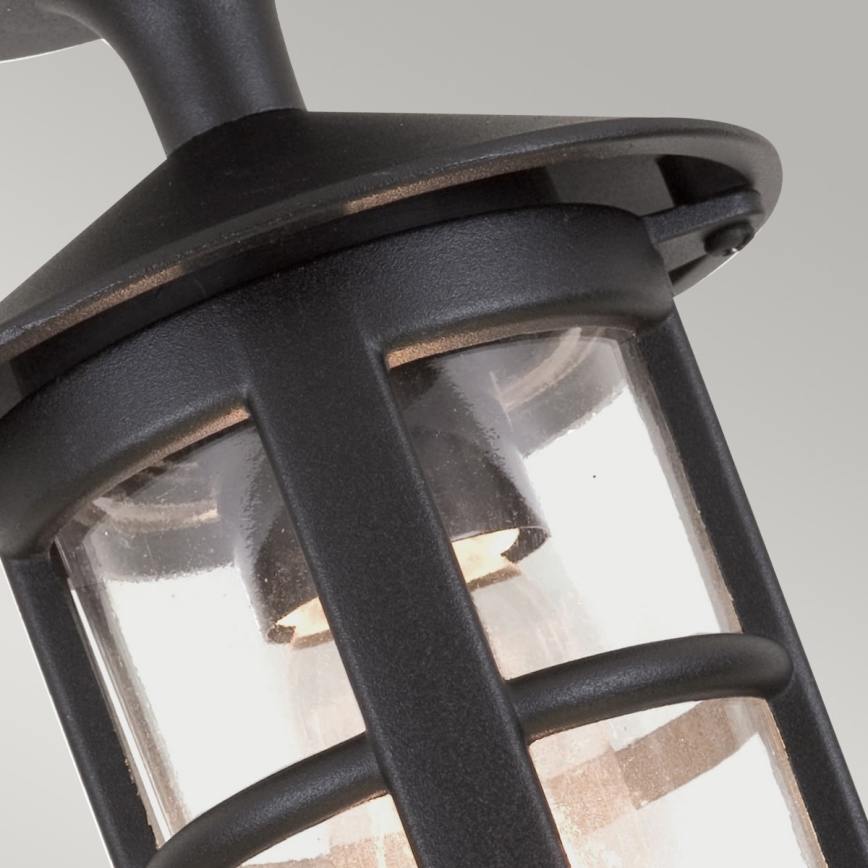 Elstead BL21A-BLACK - Candelabro fixo exterior HEREFORD 1xE27/100W/230V IP43