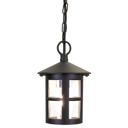 Elstead BL21B-BLACK - Candelabro exterior HEREFORD 1xE27/100W/230V IP43