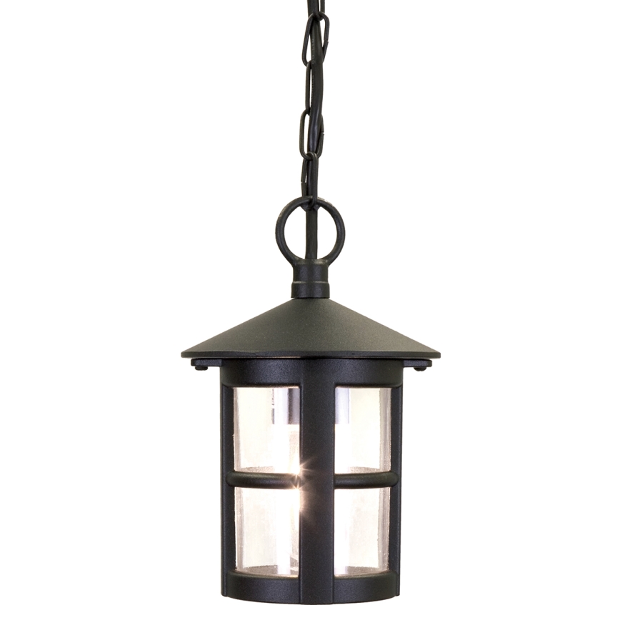 Elstead BL21B-BLACK - Candelabro exterior HEREFORD 1xE27/100W/230V IP43