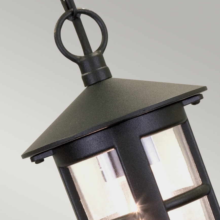 Elstead BL21B-BLACK - Candelabro exterior HEREFORD 1xE27/100W/230V IP43