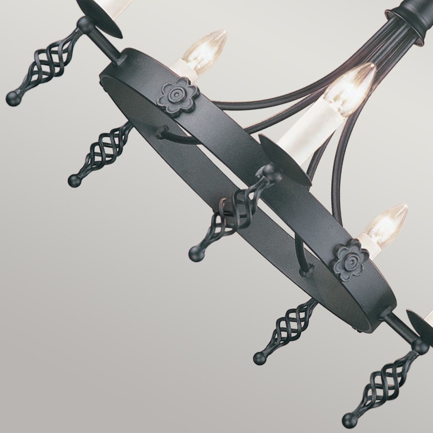 Elstead - Candeeiro suspenso BELFRY 5xE14/60W/230V