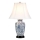 Elstead - Candeeiro de mesa AZUL GINGER JAR 1xE27/60W/230V