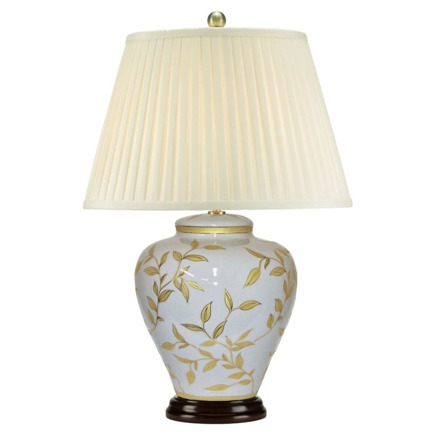 Elstead - Candeeiro de mesa LEAVES 1xE27/60W/230V