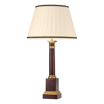 Elstead - Candeeiro de mesa LOUVIERS 1xE27/60W/230V