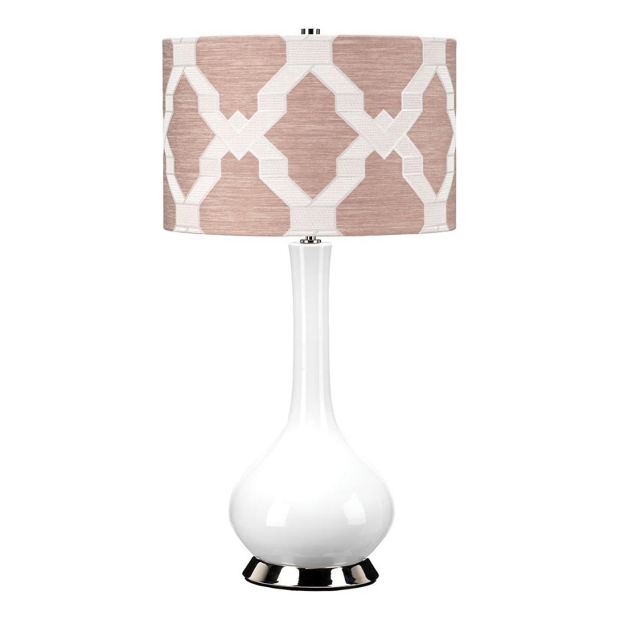 Elstead - Candeeiro de mesa MILO 1xE27/60W/230V rosa