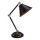Elstead - Candeeiro de mesa PROVENCE ELEMENT 1xE27/60W/230V preto