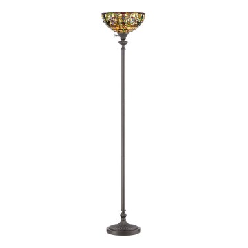 Elstead - Candeeiro de pé Tiffany KAMI 1xE27/100W/230V