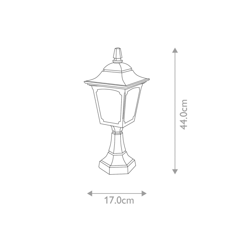 Elstead - Candeeiro exterior CHAPEL 1xE27/100W/230V IP44