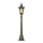 Elstead - Candeeiro exterior PHILADELPHIA 1xE27/100W/230V IP44 preto