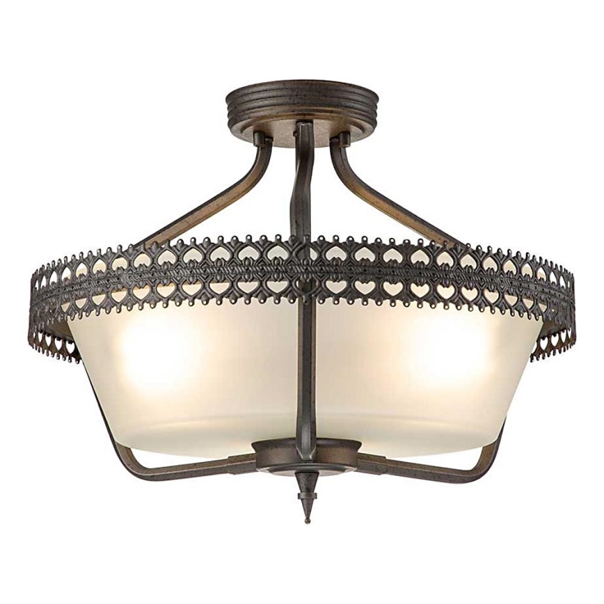 Elstead - Candeeiro integrado CROWN 3xE27/60W/230V