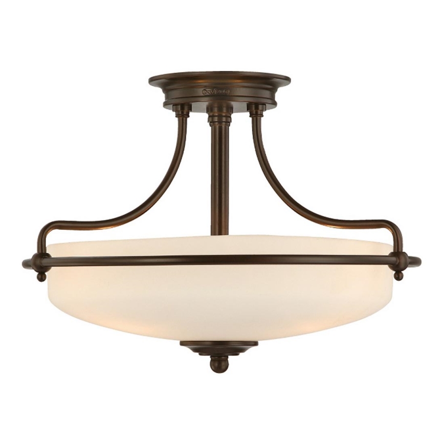Elstead - Candeeiro integrado GRIFFIN 3xE27/100W/230V bronze