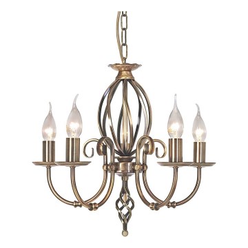 Elstead - Candeeiro suspenso ARTISAN 5xE14/60W/230V