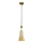 Elstead - Candeeiro suspenso ETOILE 1xE27/60W/230V diâmetro 13,3 cm dourado