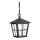 Elstead - Candelabro suspenso exterior CANTERBURY 1xE27/100W/230V IP43 preto