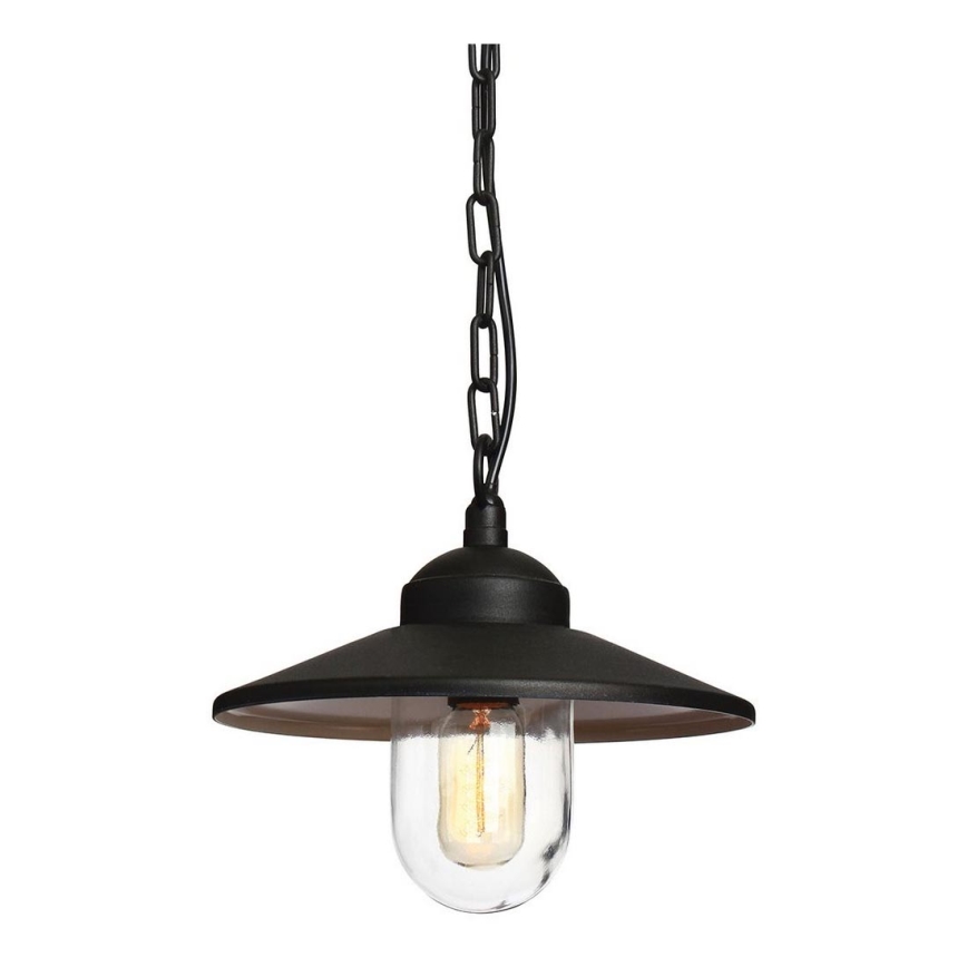 Elstead - Candelabro suspenso exterior KLAMPENBORG 1xE27/60W/230V IP44