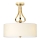 Elstead - Candelabro suspenso para casa de banho LED FALMOUTH 1xG9/3W/230V IP44 bege/dourada